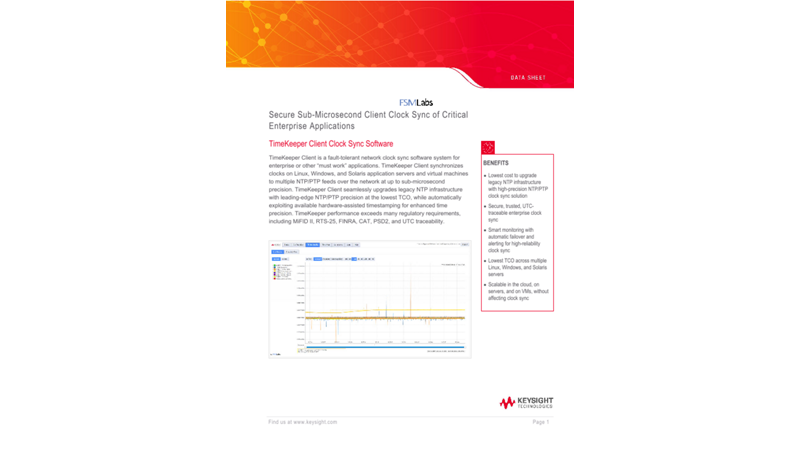 TimeKeeper Client by FSM Labs